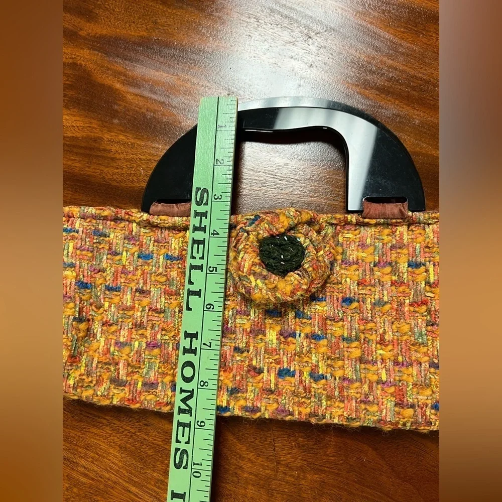Grace Chuang Tweed Handbag